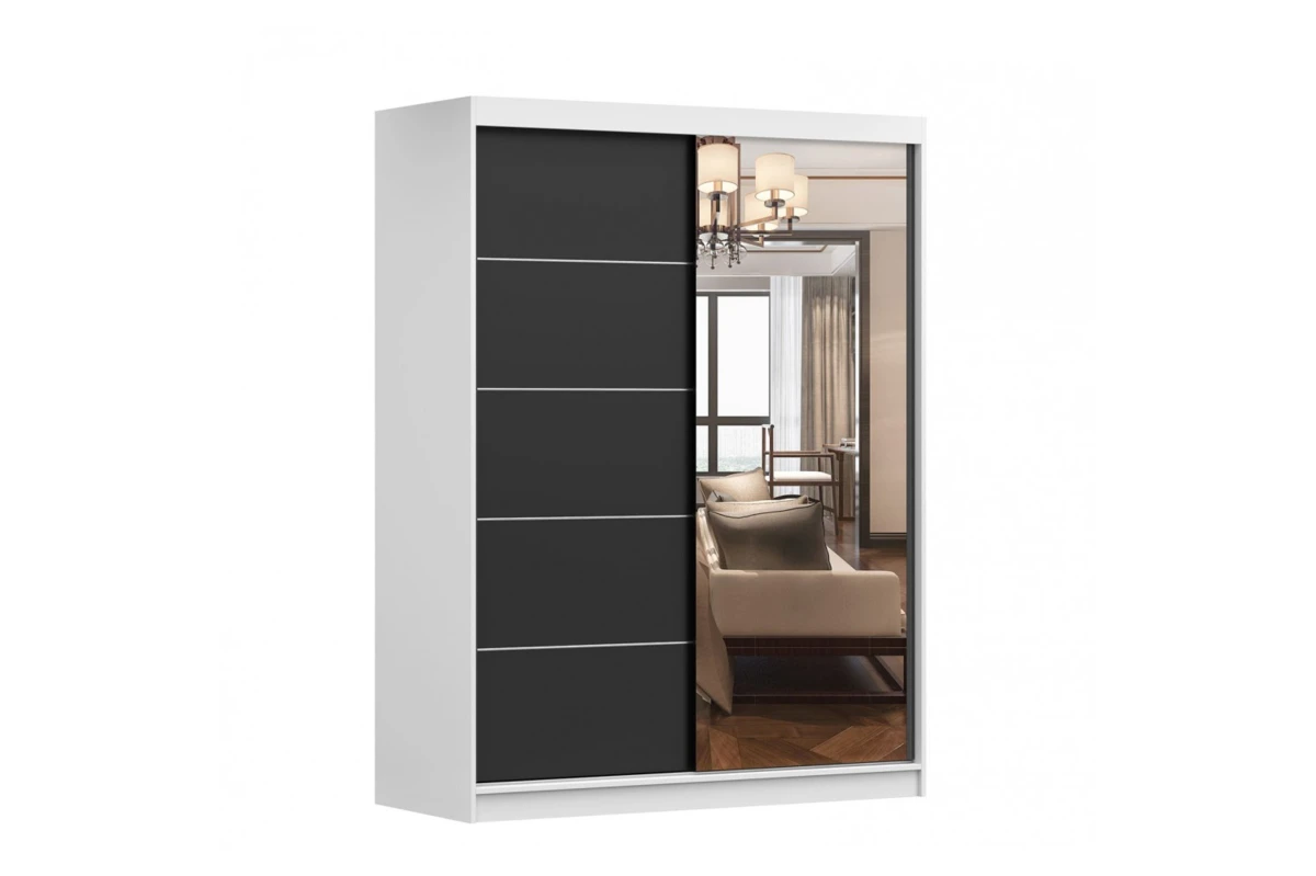 Kleiderschrank - BENI 05 DARK