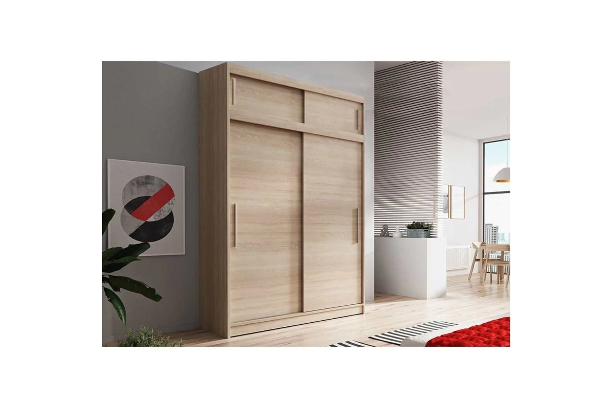 Kleiderschrank mit zusätzlichen Stauraum Lara 04 Sonoma
