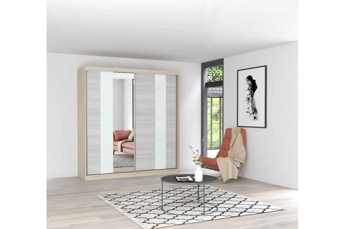Kleiderschrank mit Spiegel BEN 32 -203