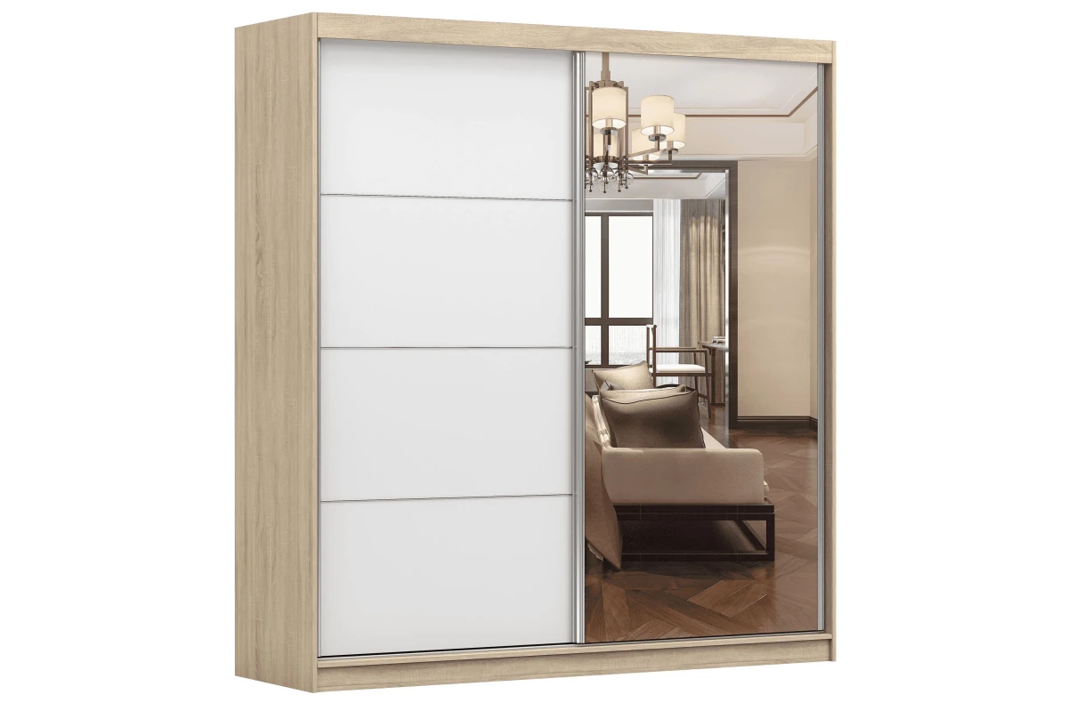 Kleiderschrank BEN 42 mit Spiegel - 203