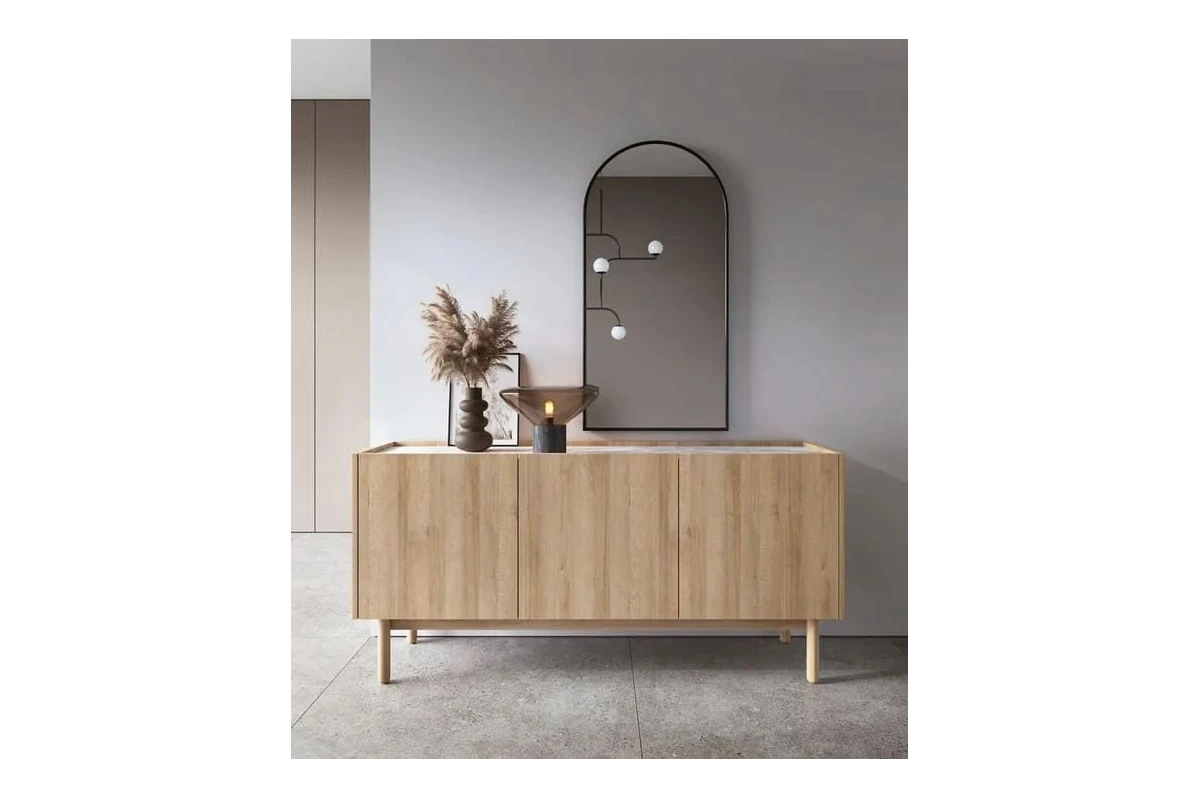 Kommode - Vintage V1 144 - Riviera + Marmur Bianco