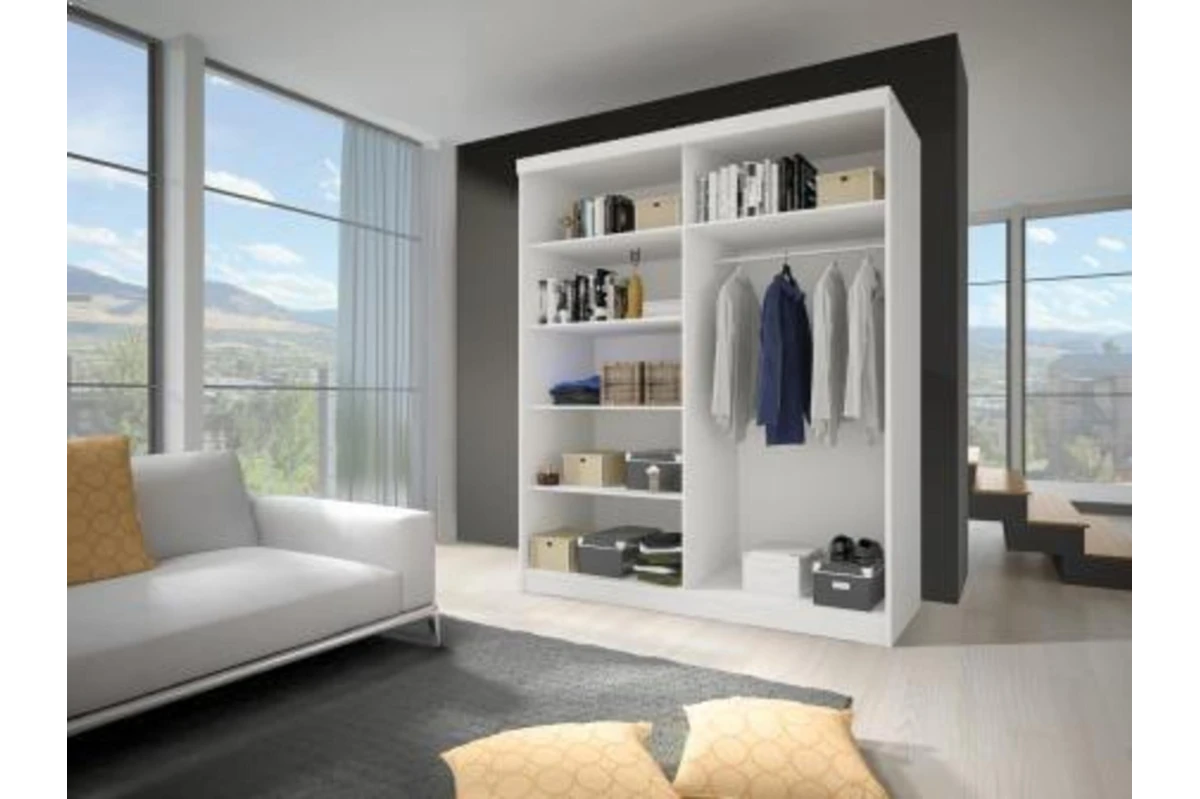 Kleiderschrank BEN 42 mit Spiegel - 203