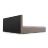 Polsterbett  01 - 140x200 - Dunkelrosa (TRINITY 23)