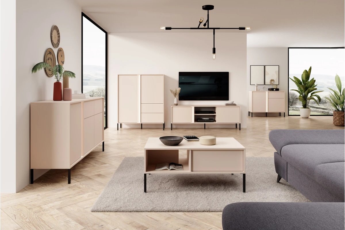 Kommode Calor D 103 2DS Beige
