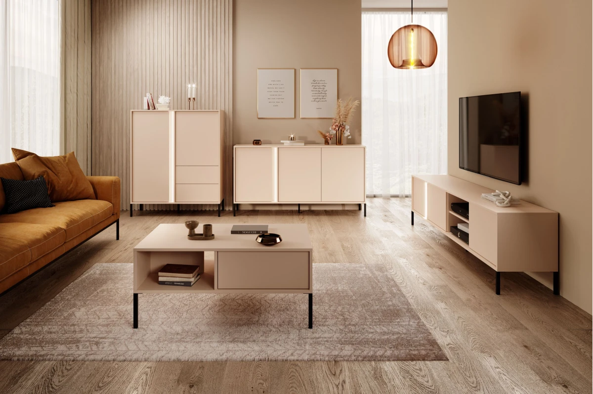 Kommode Calor D 103 2DS Beige