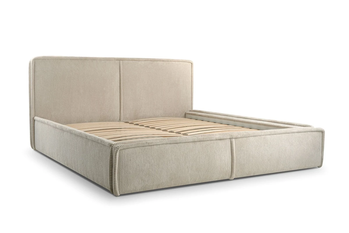 Polsterbett 140x200 im luxuriösen Schlafzimmerambiente
