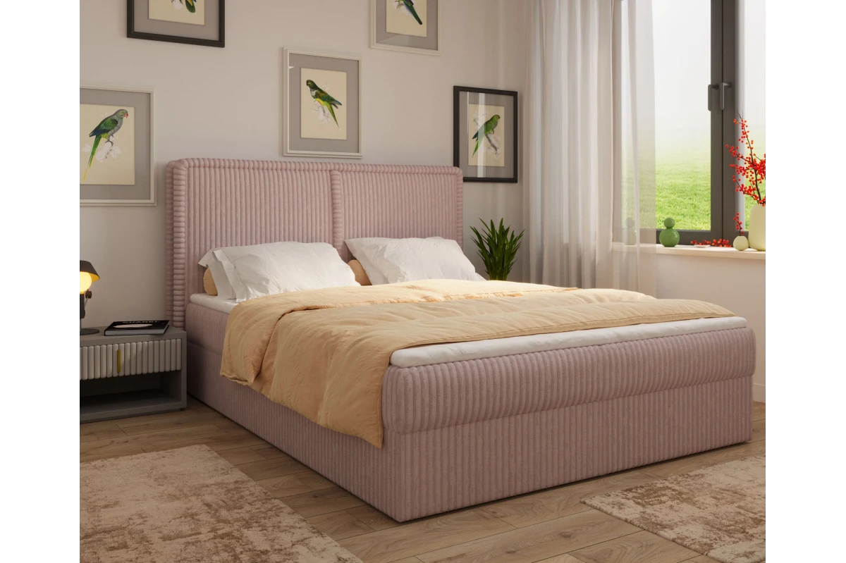 Boxspringbett 160x200 mit Bettkasten - Modernes Design