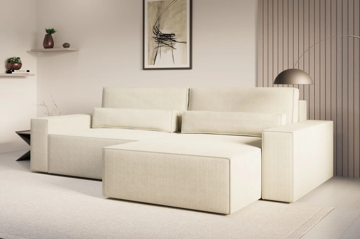 Ecksofa DENVER MINI - aus Cord