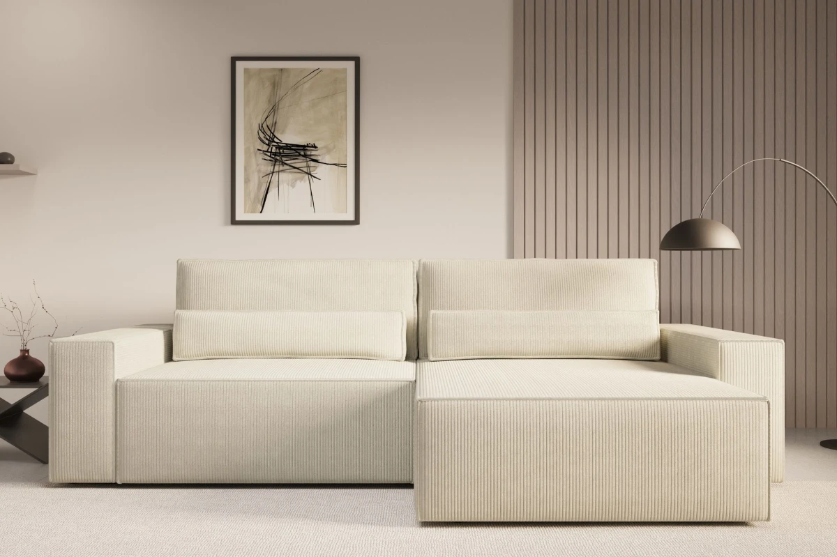 Ecksofa DENVER MINI - aus Cord
