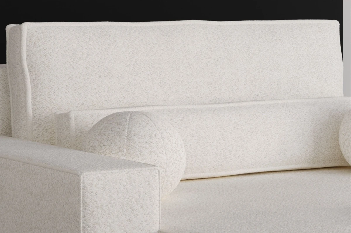 Chaiselongue Denver aus Bouclé