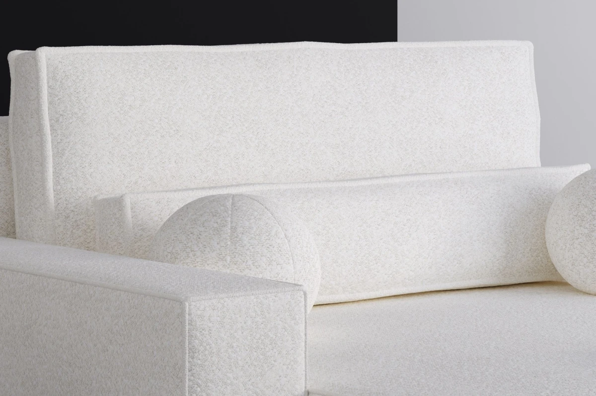 Chaiselongue Denver aus Bouclé