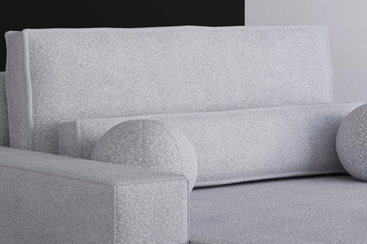 Chaiselongue Denver aus Bouclé
