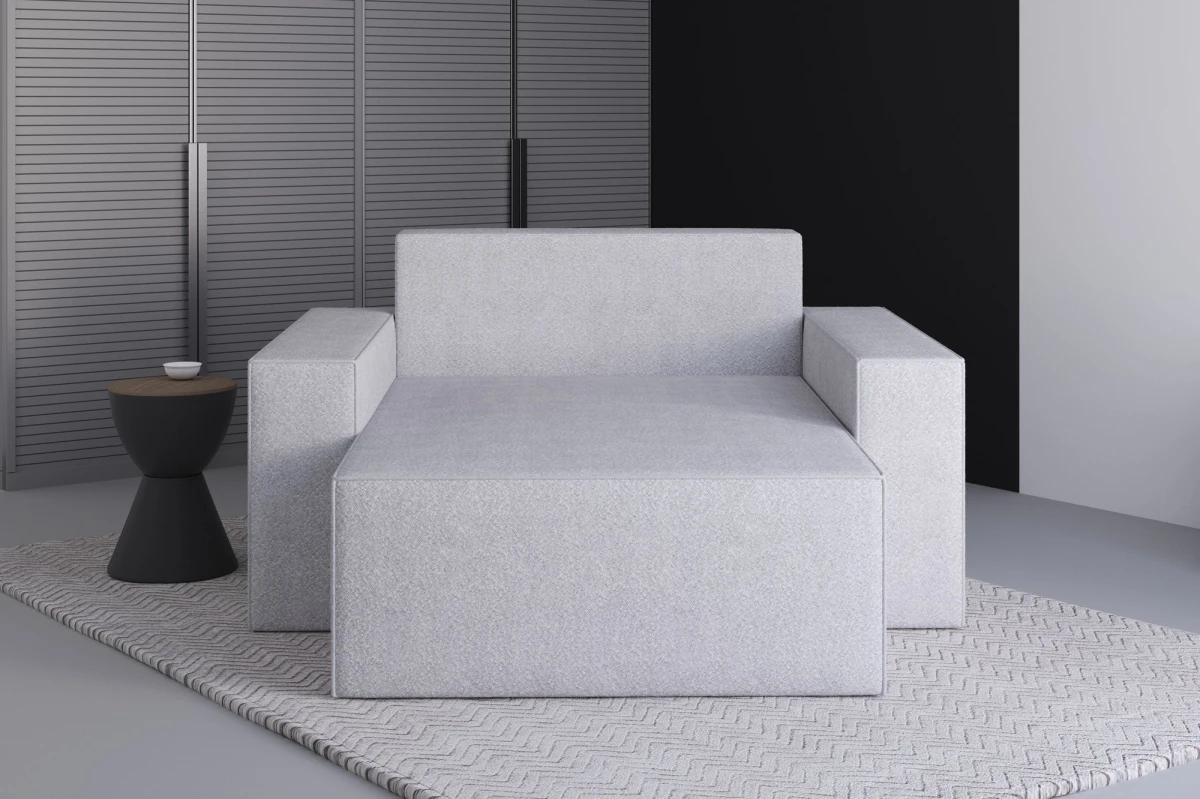 Chaiselongue Denver aus Bouclé