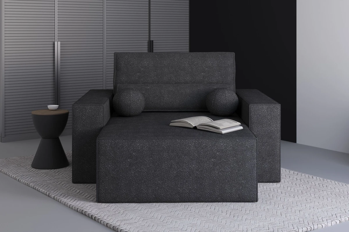 Chaiselongue Denver aus Bouclé