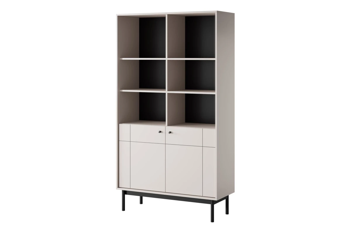 Bücherregal Ismene - R104 - Eiche Linea