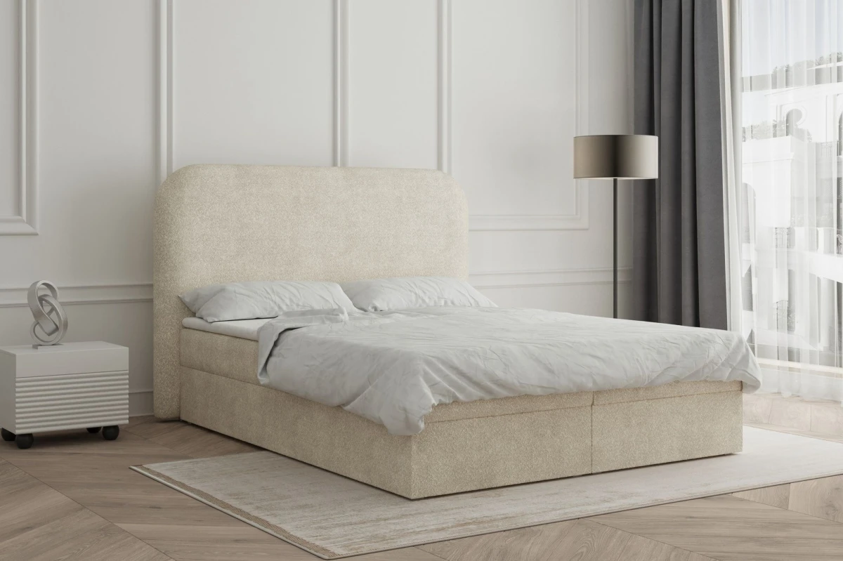 Kontinetalbett - Boxspringbett 07 - 160x200