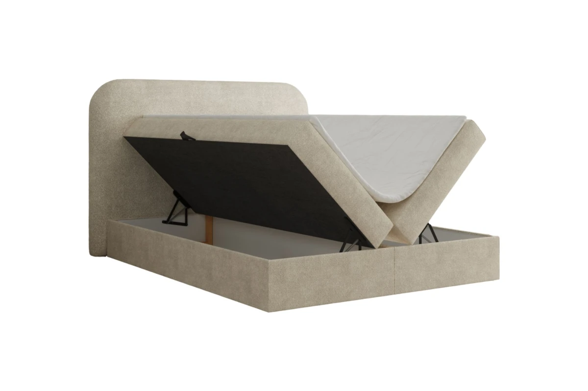 Kontinetalbett - Boxspringbett 07 - 160x200