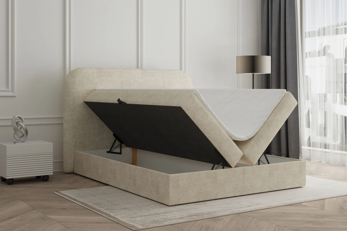 Kontinetalbett - Boxspringbett 07 - 160x200