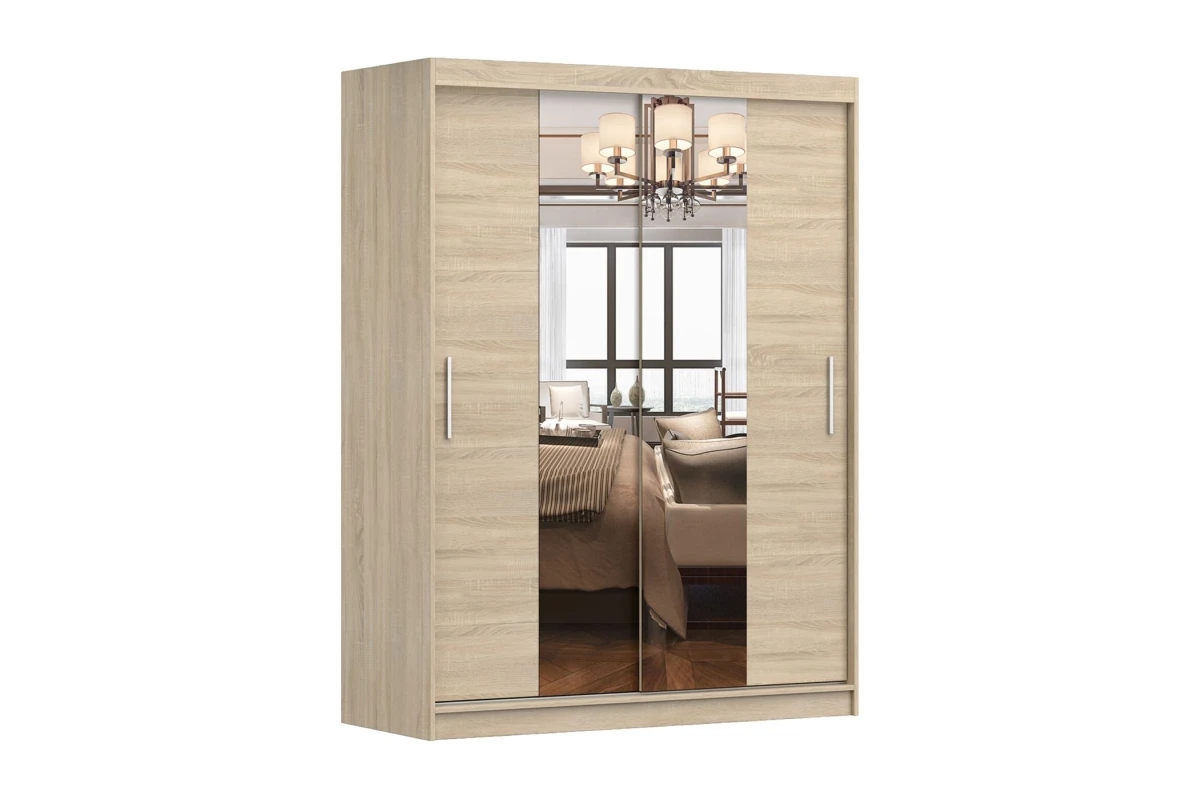 Kleiderschrank Schwebetürenschrank LARA 01 - 150