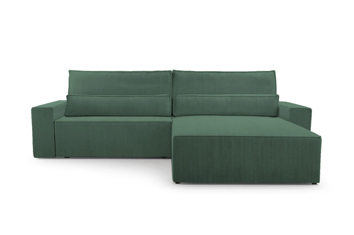 Cord Eckosfa Taupe - Denver L - Poso 02 - Haustierfreundlich Stoff