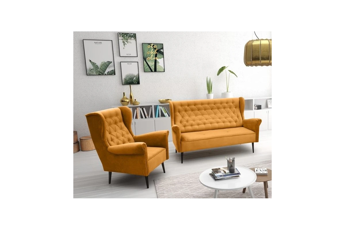 Sessel VELO - Gelb