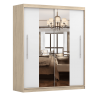 Kleiderschrank Schwebetürenschrank NICO mit SPIEGEL - 204