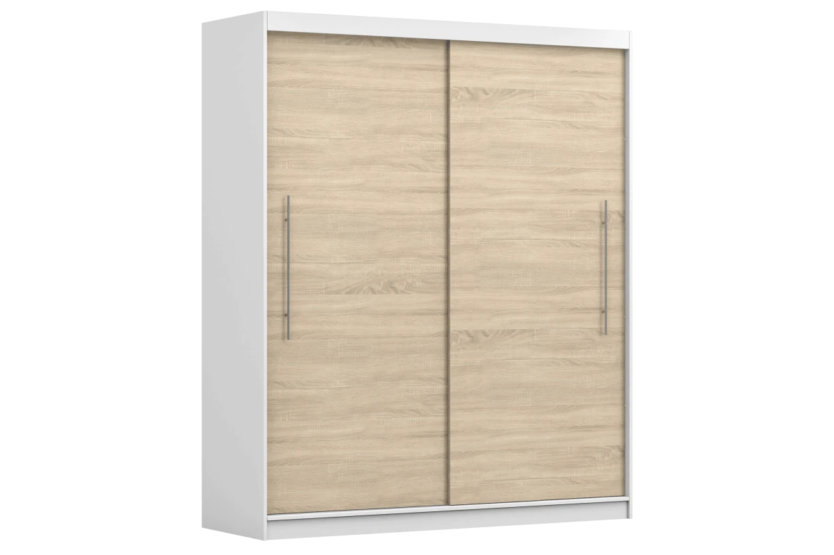 Kleiderschrank Schwebetürenschrank NICO - 204 - Sonoma Eiche