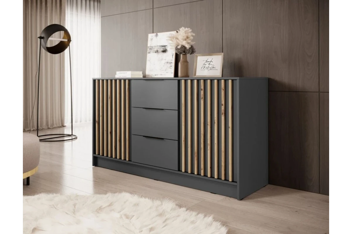 Kommode JOHN 3D - Artisan Eiche