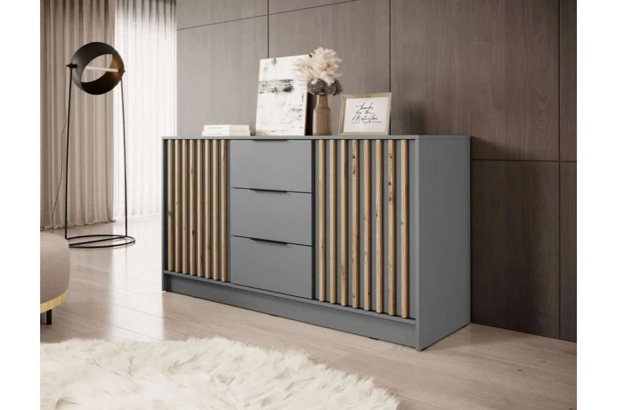 Kommode JOHN 3D - Artisan Eiche