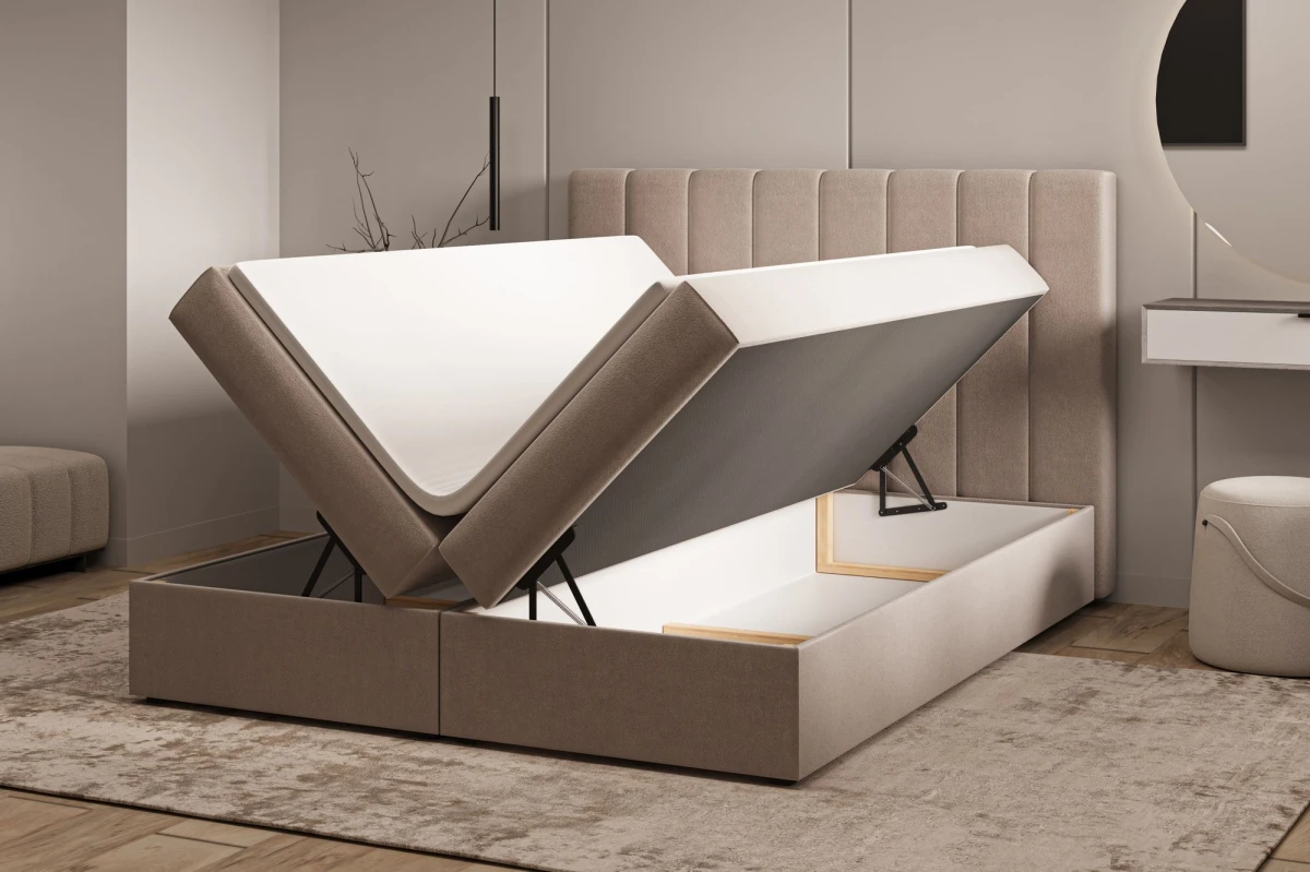 Boxspringbett 160x200 mit Bettkasten