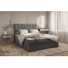 Boxspringbett 180x200 - Luxuriöses Kopfteil