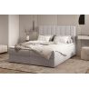 Boxspringbett 180x200 - Silber