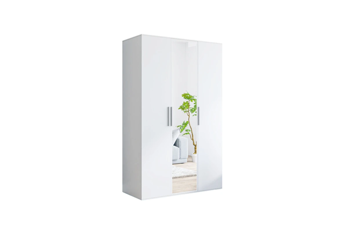 Kleiderschrank BERNI 120 - Grau