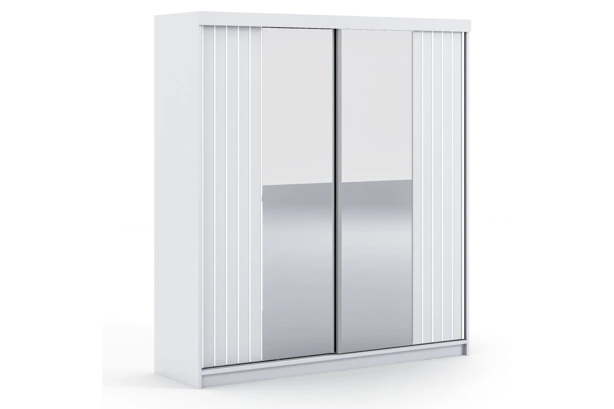 Schiebetürenschrank MANDERO - 200 - Grau