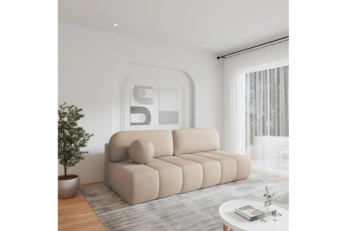 Sofa Fluffy - aus Bouclé