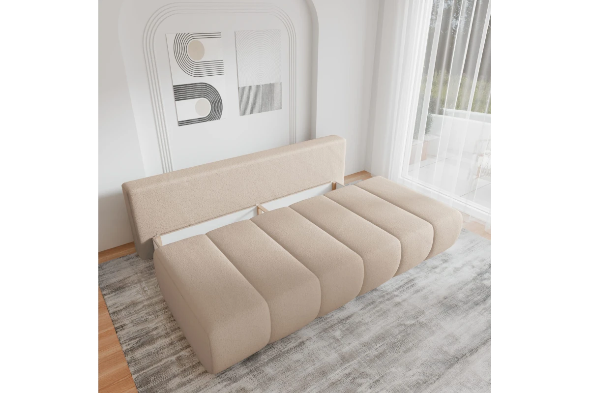 Sofa Fluffy - aus Bouclé
