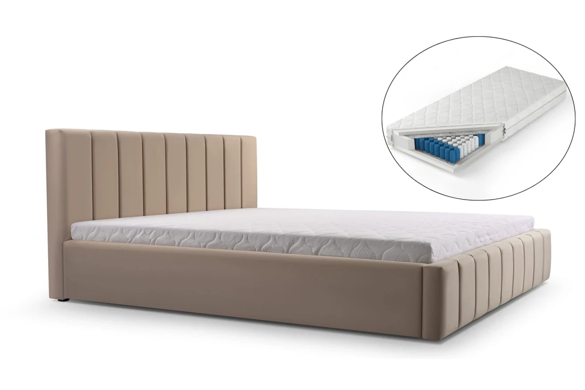 Polsterbett 01 mit Bonell Matratze