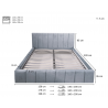 Polsterbett 01 mit Bonell Matratze