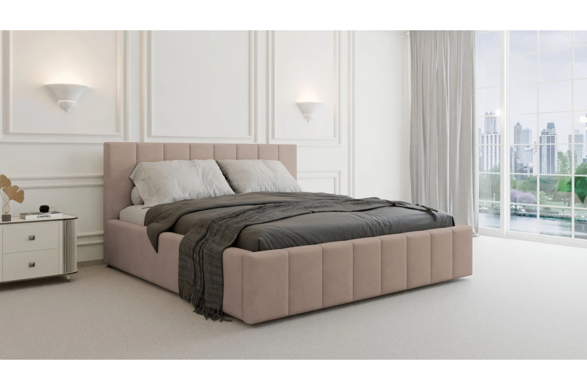 Polsterbett 01 mit Taschen Matratze