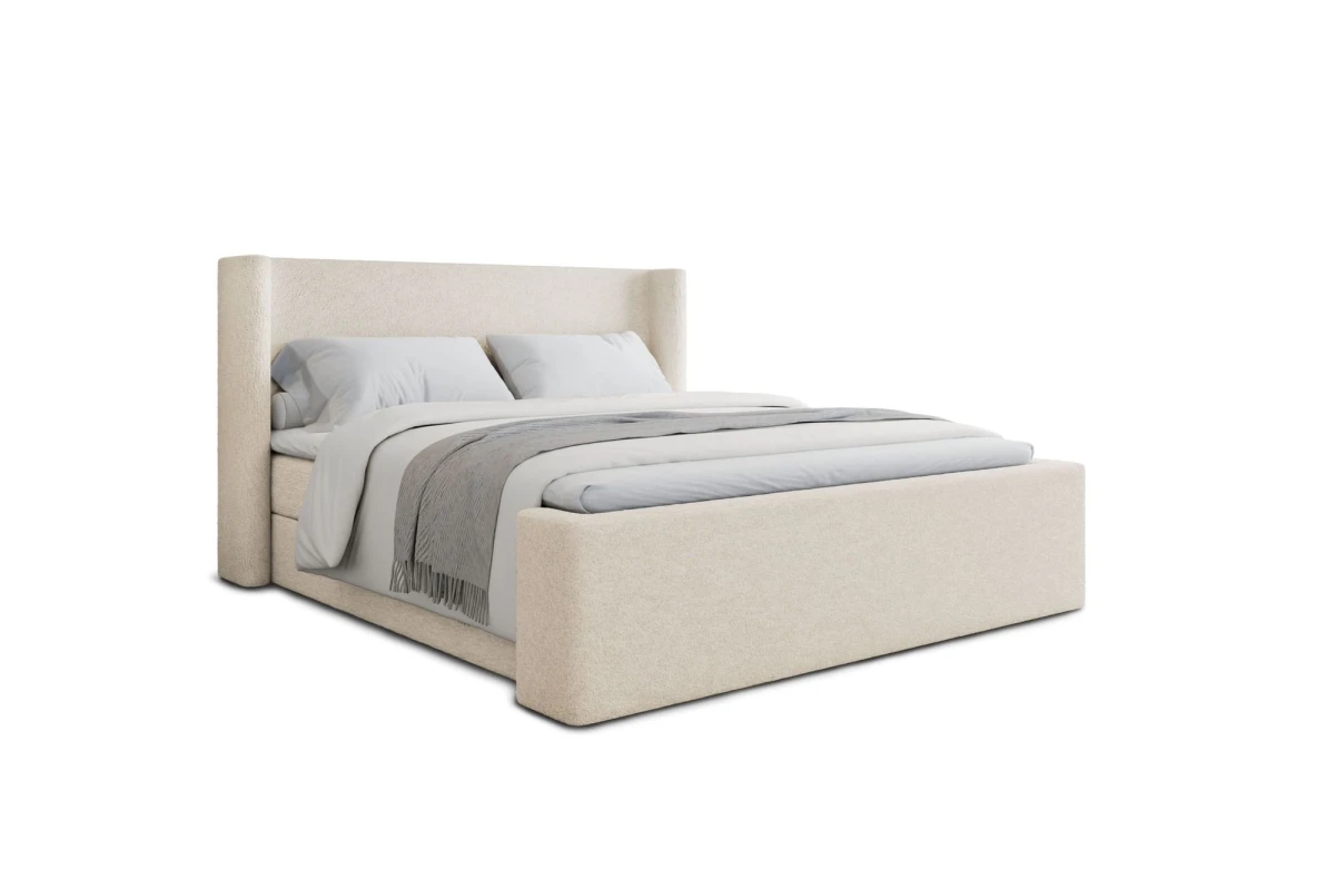 Boxspringbett 180x200 mit Bettkasten in modernem Design