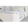 Detailansicht Bettkasten vom Boxspringbett 160x200