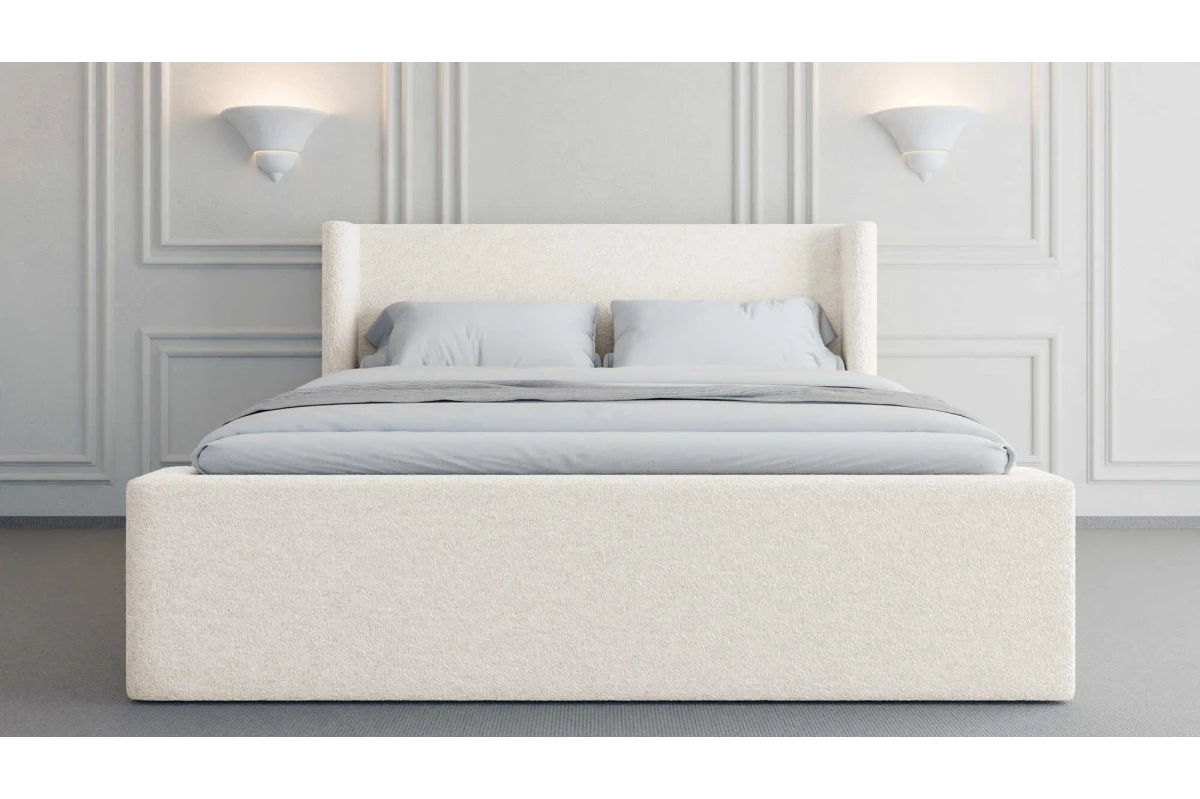 Elegantes Boxspringbett mit Stauraum in 160x200 cm