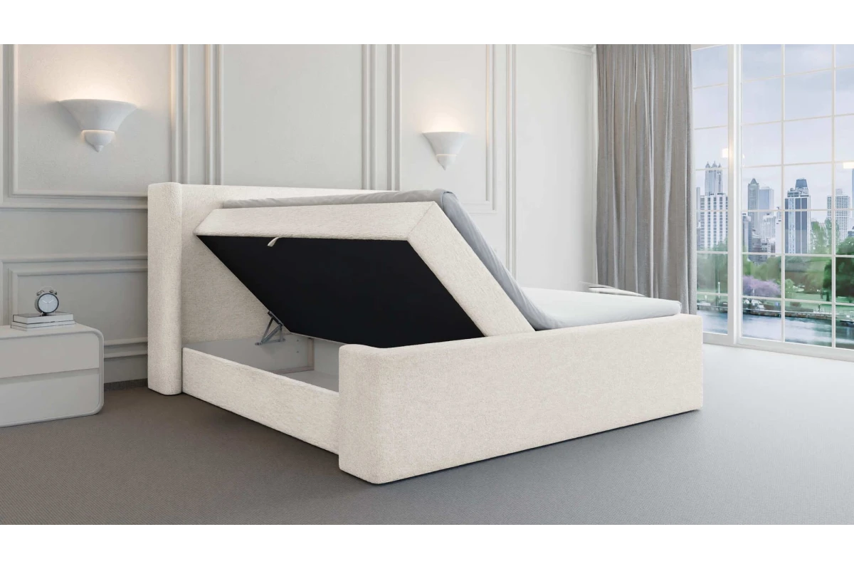 Komfortables Boxspringbett 160x200 mit Topper
