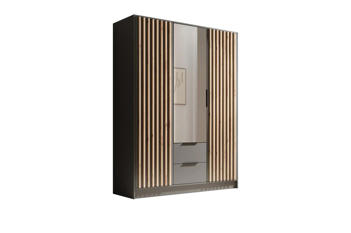 Schrank mit Spiegel Comas 150 – Graphit