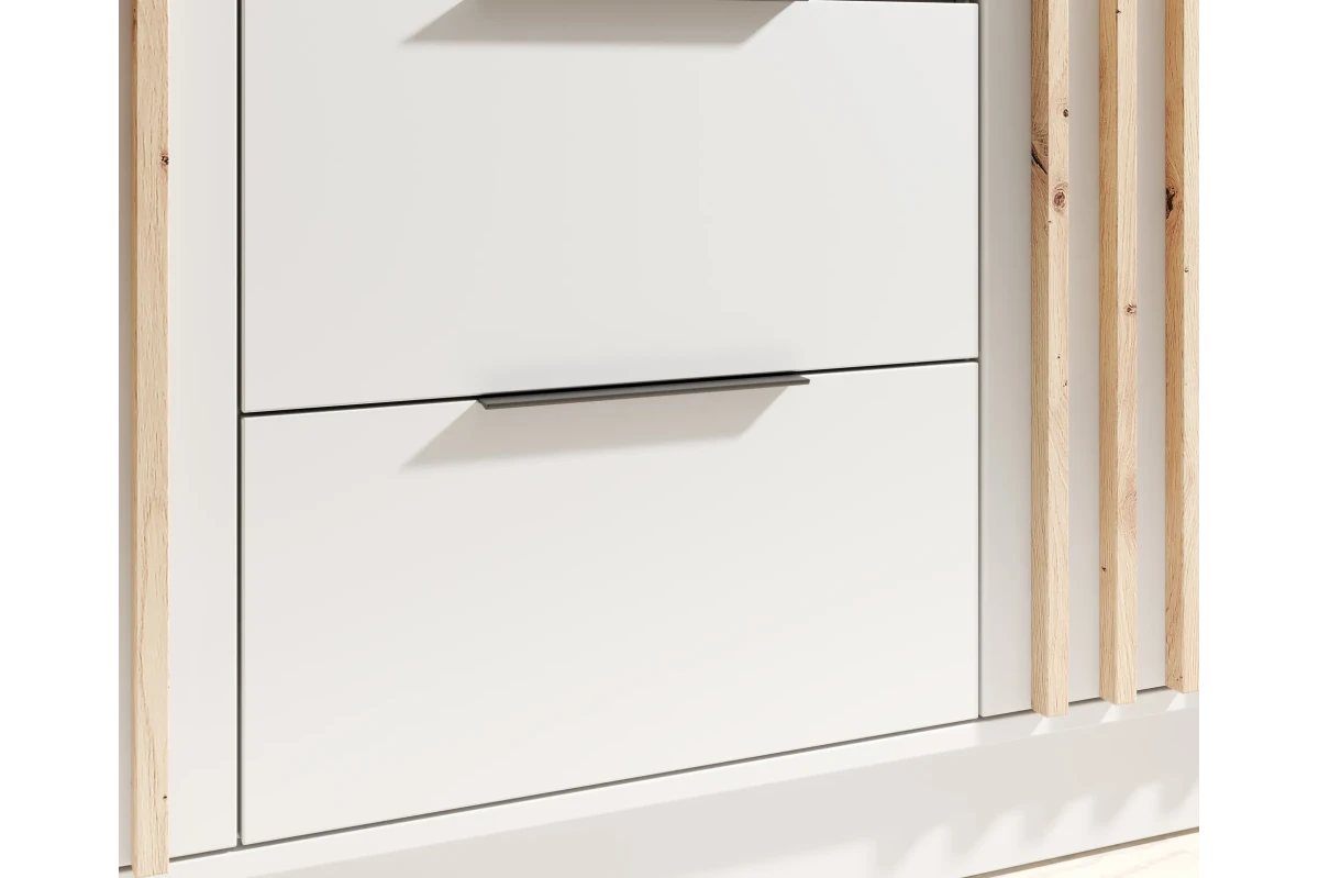 Schrank mit Spiegel Comas 200 – Weiß