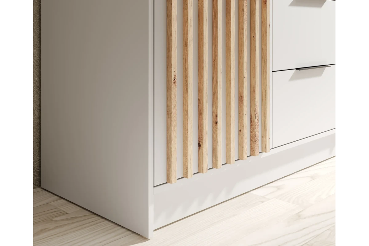 Schrank mit Spiegel Comas 200 – Weiß