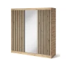 Schrank Giulia 180 mit Spiegel - Eiche Artisan