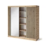 Schrank Giulia 180 mit Spiegel - Eiche Artisan