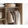 Schrank Giulia 180 mit Spiegel - Eiche Artisan