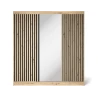 Schrank Giulia 180 mit Spiegel - Eiche Artisan